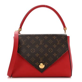 lv double v price|LOUIS VUITTON Grained Calfskin Monogram Double V Rubis .